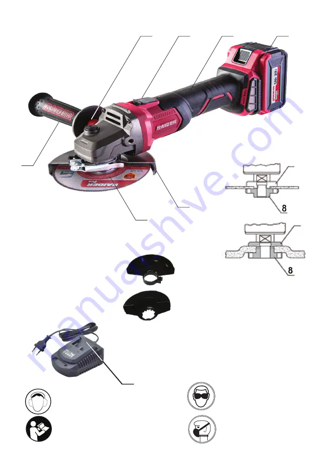 Raider RDI-AGB61 Set User Manual Download Page 2