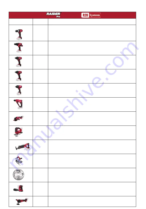 Raider RDP-SDWC20 User Manual Download Page 2