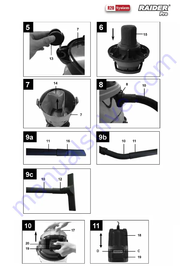 Raider RDP-SDWC20 User Manual Download Page 41