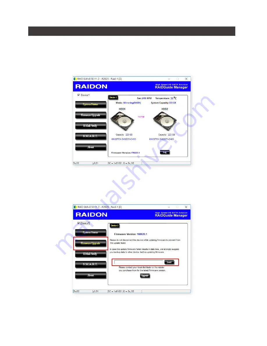 Raidon InTANK iR2623-S3 User Manual Download Page 21