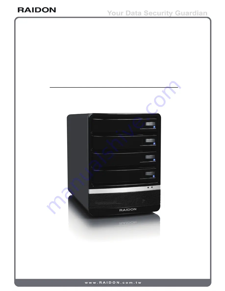 Raidon SafeTANK GR5630-SB3 User Manual Download Page 1