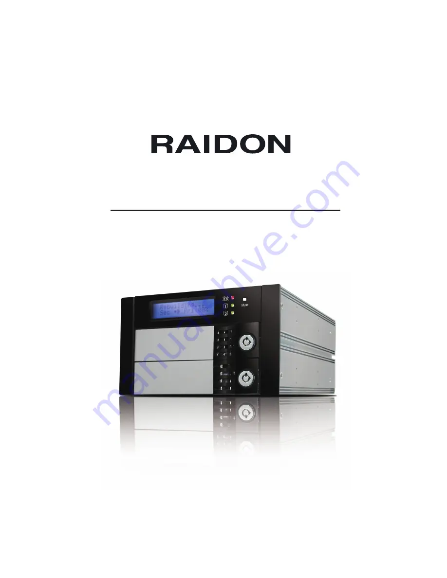 Raidon SR2611 User Manual Download Page 1