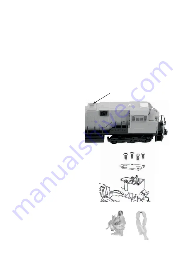 Rail King SD70ACe Operation Manual Download Page 41