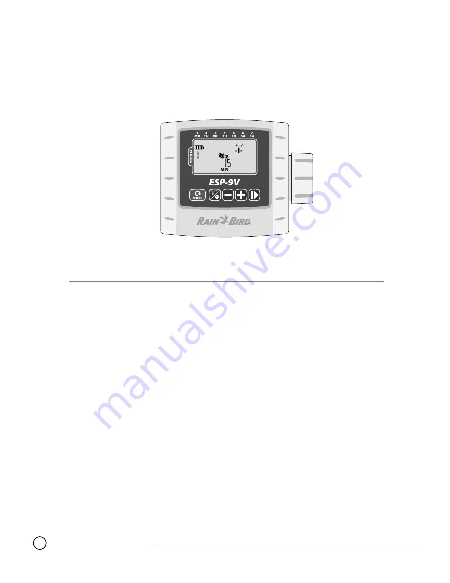 Rain Bird ESP-9V Скачать руководство пользователя страница 1