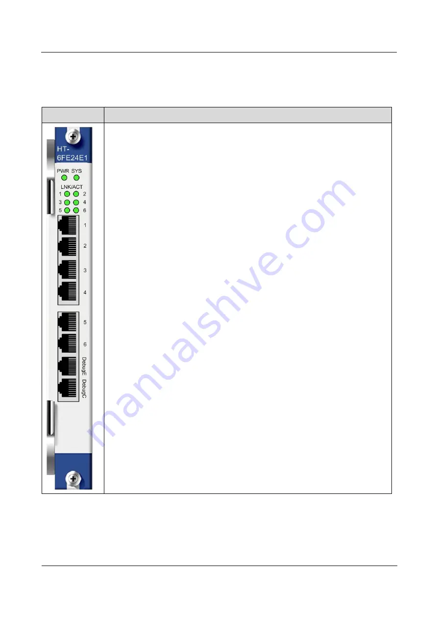 Raisecom iTN2100 Hardware Description Download Page 137