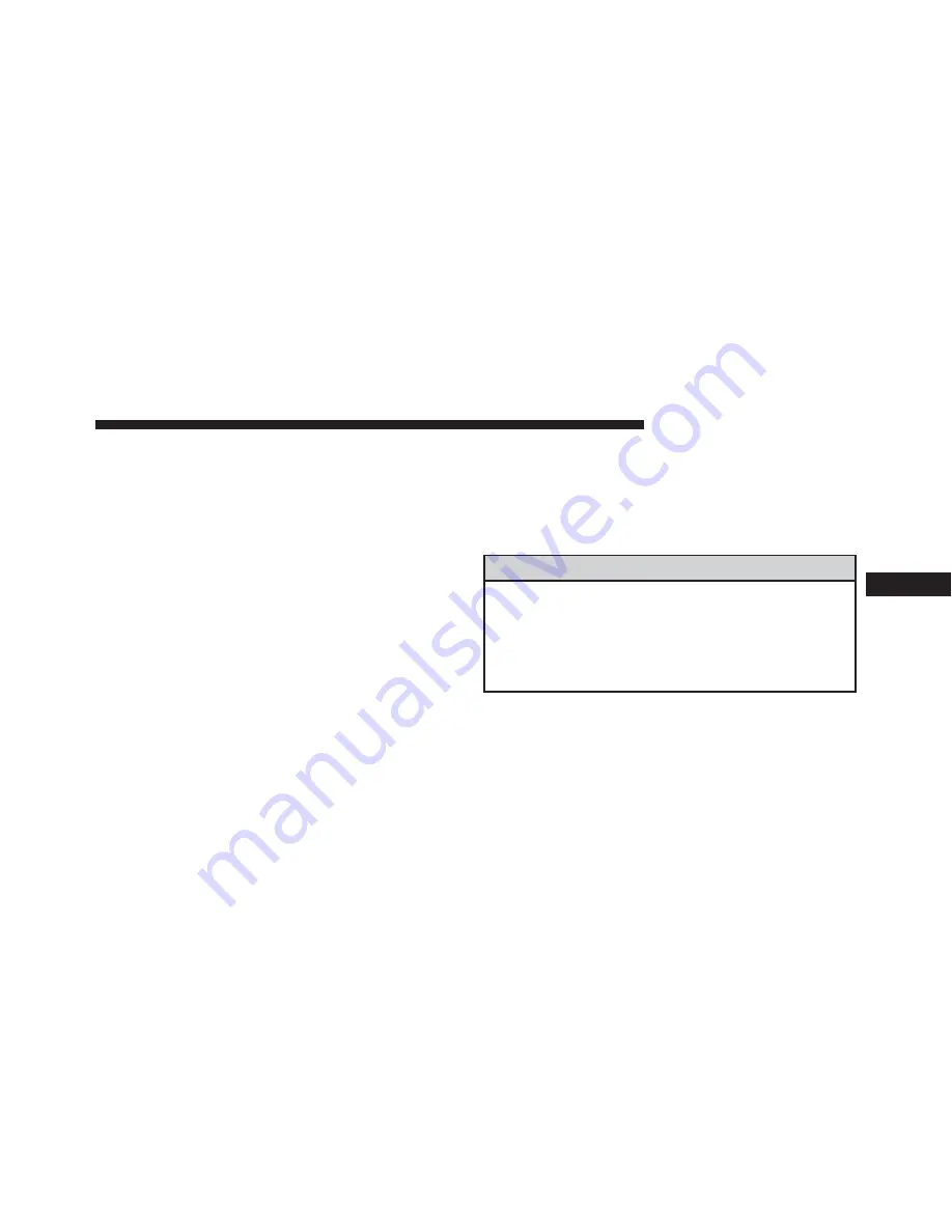 RAM Commercial ProMaster 2015 Owner'S Manual Download Page 257