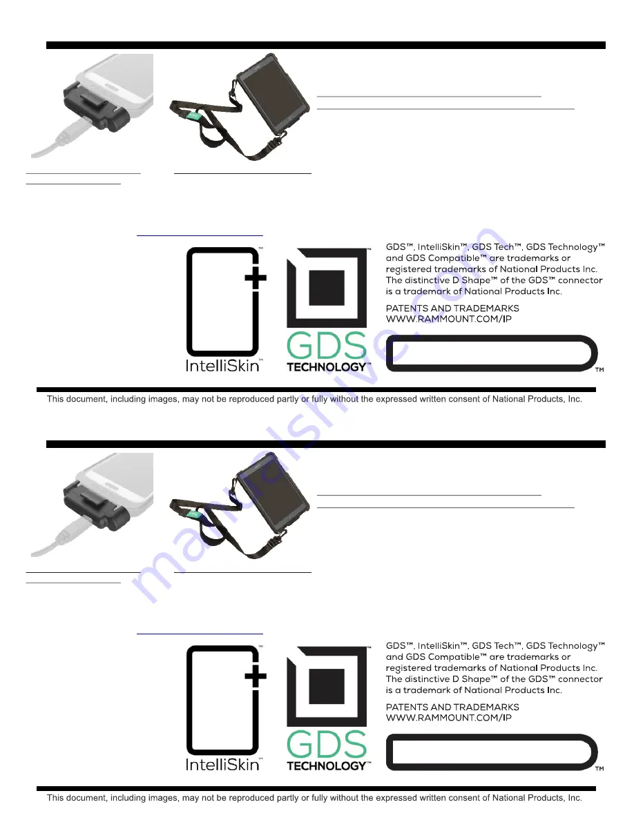 Ram Mounts HandStand RAM-GDS-HS1U Assembly Manual Download Page 2