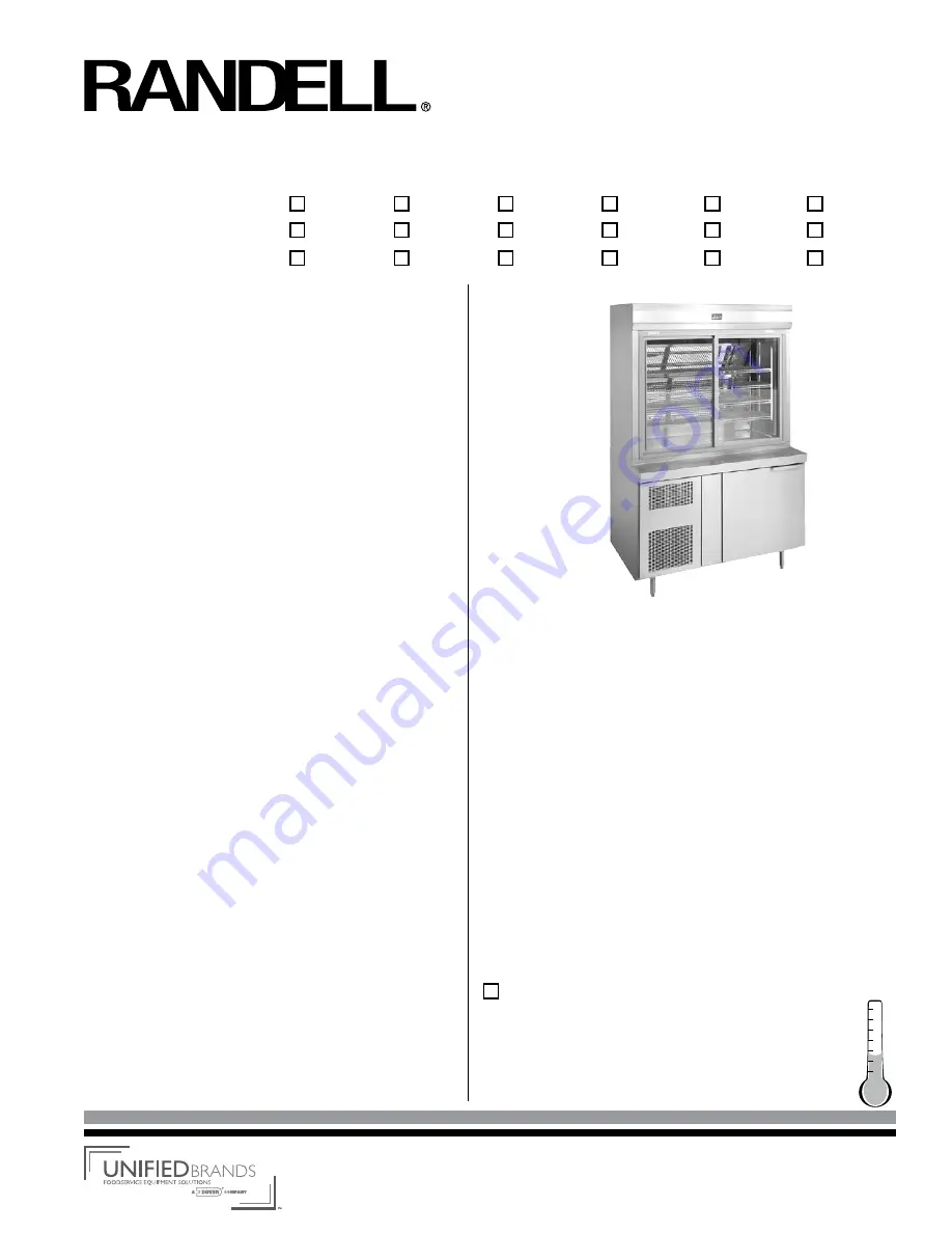 Randell 44250A Скачать руководство пользователя страница 1