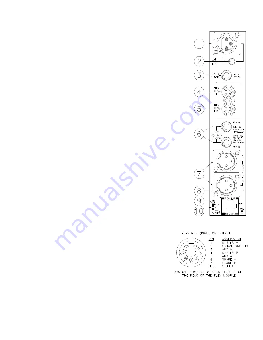 Rane FMM 42 Operating And Service Manual Download Page 3