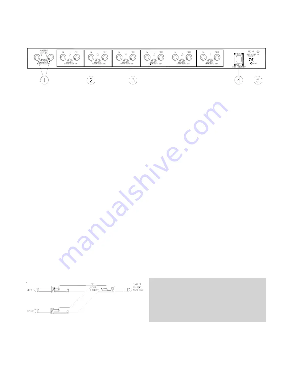 Rane HC 6 Operator'S Manual Download Page 3