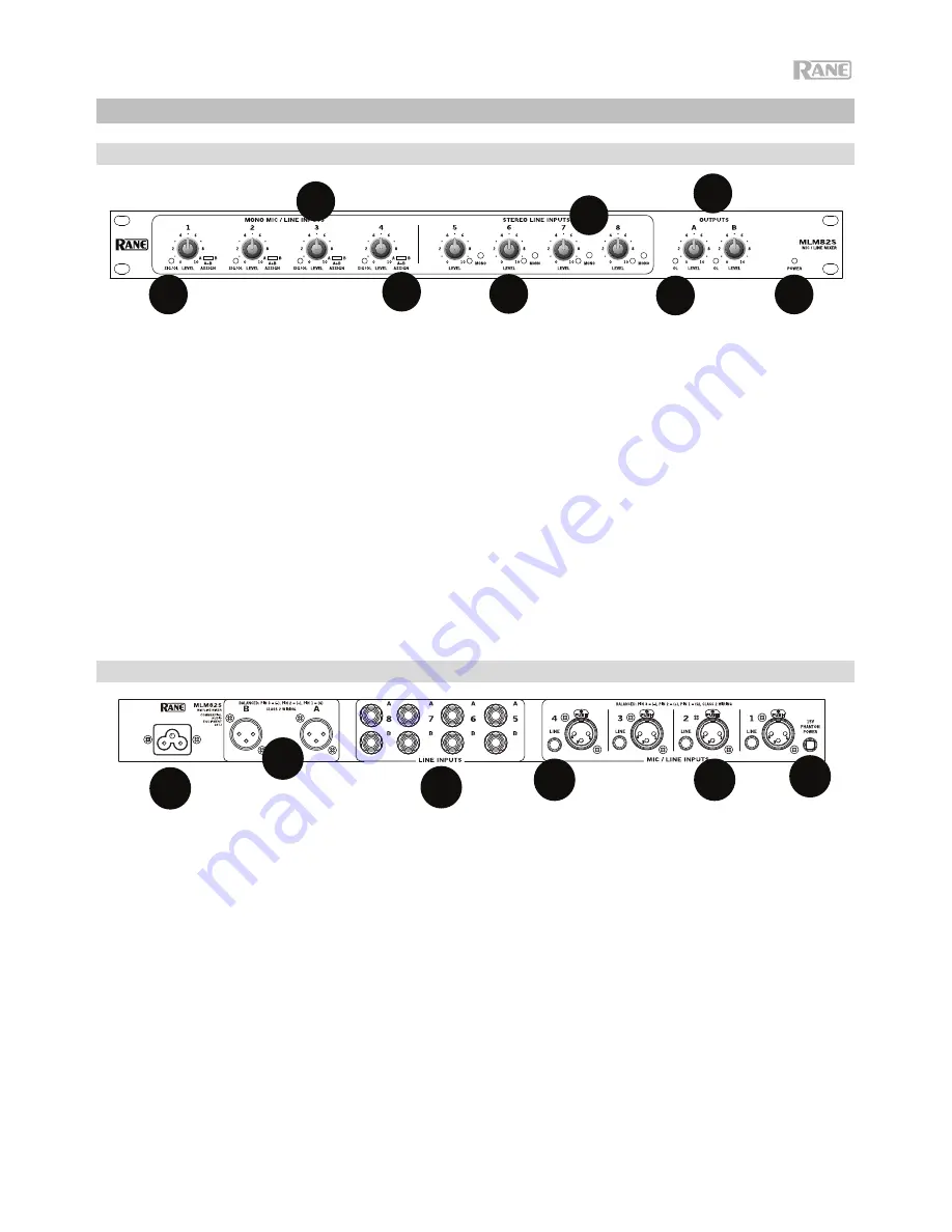 Rane MLM82S User Manual Download Page 11