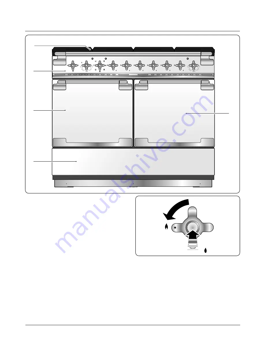 Rangemaster Elise 110 Dual Fuel User'S Manual & Installation Instructions Download Page 7