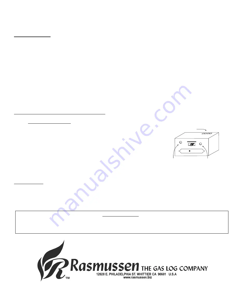 Rasmussen SR-2R Operating Instructions Download Page 4