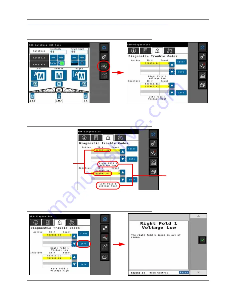 Raven Case IH AutoBoom XRT Calibration & Operation Manual Download Page 63