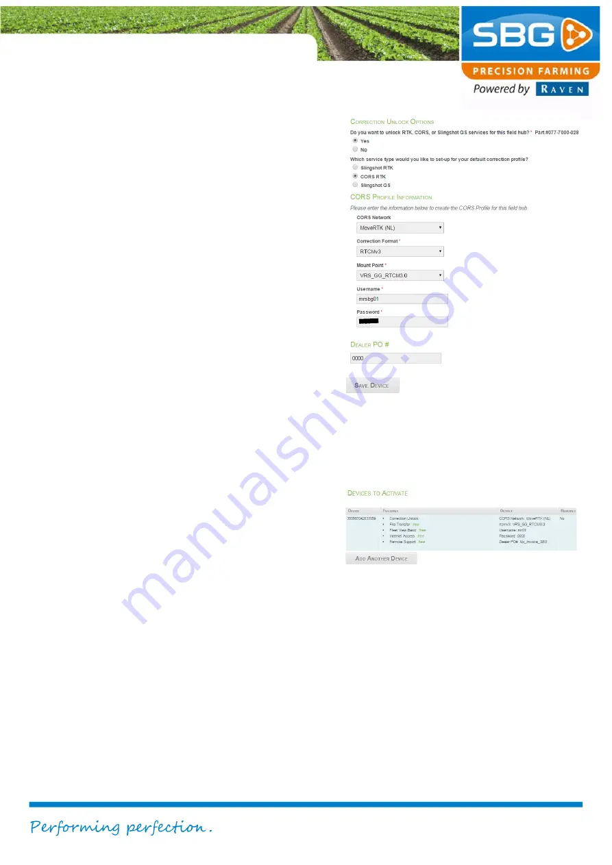 Raven Slingshot Field Hub 2.0 Configuration Manual Download Page 6