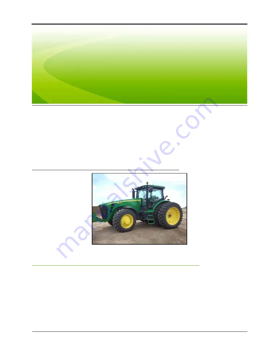 Raven SmarTrax John Deere 8R 2009 Series Installation Manual Download Page 7