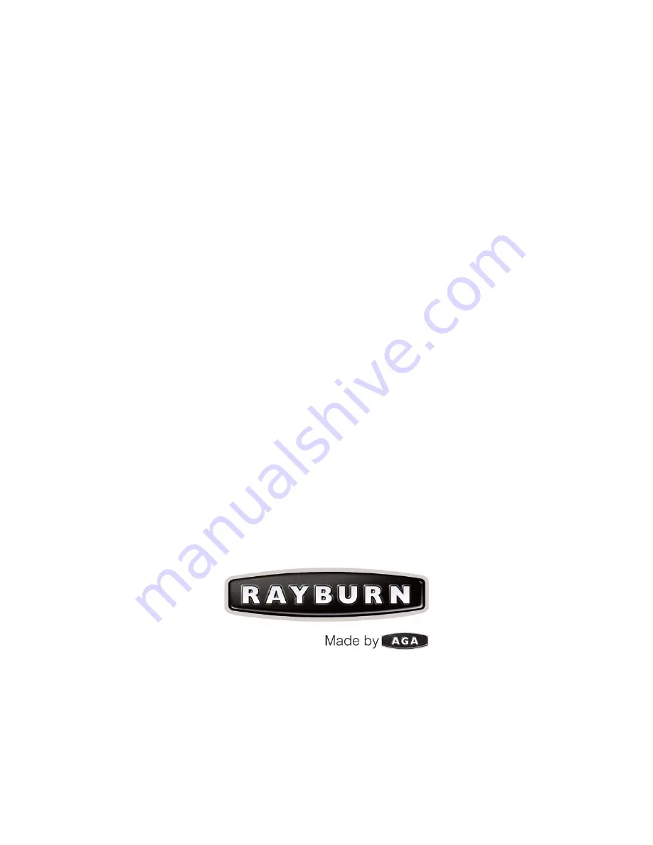 Rayburn 300W User Instructions Download Page 12