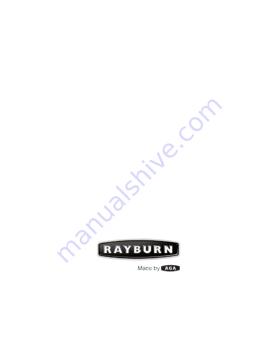 Rayburn Cookmaster 200K User Instructions Download Page 9