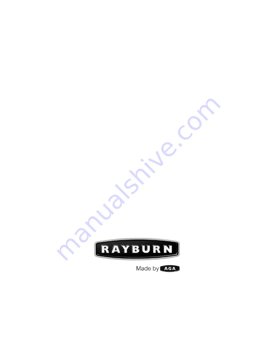 Rayburn Heatranger 345W Скачать руководство пользователя страница 12