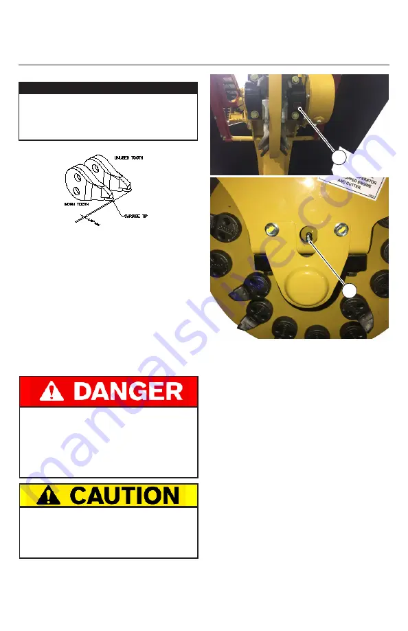 Rayco RG74DXH Operator, Service, Maintenance Manual Download Page 51