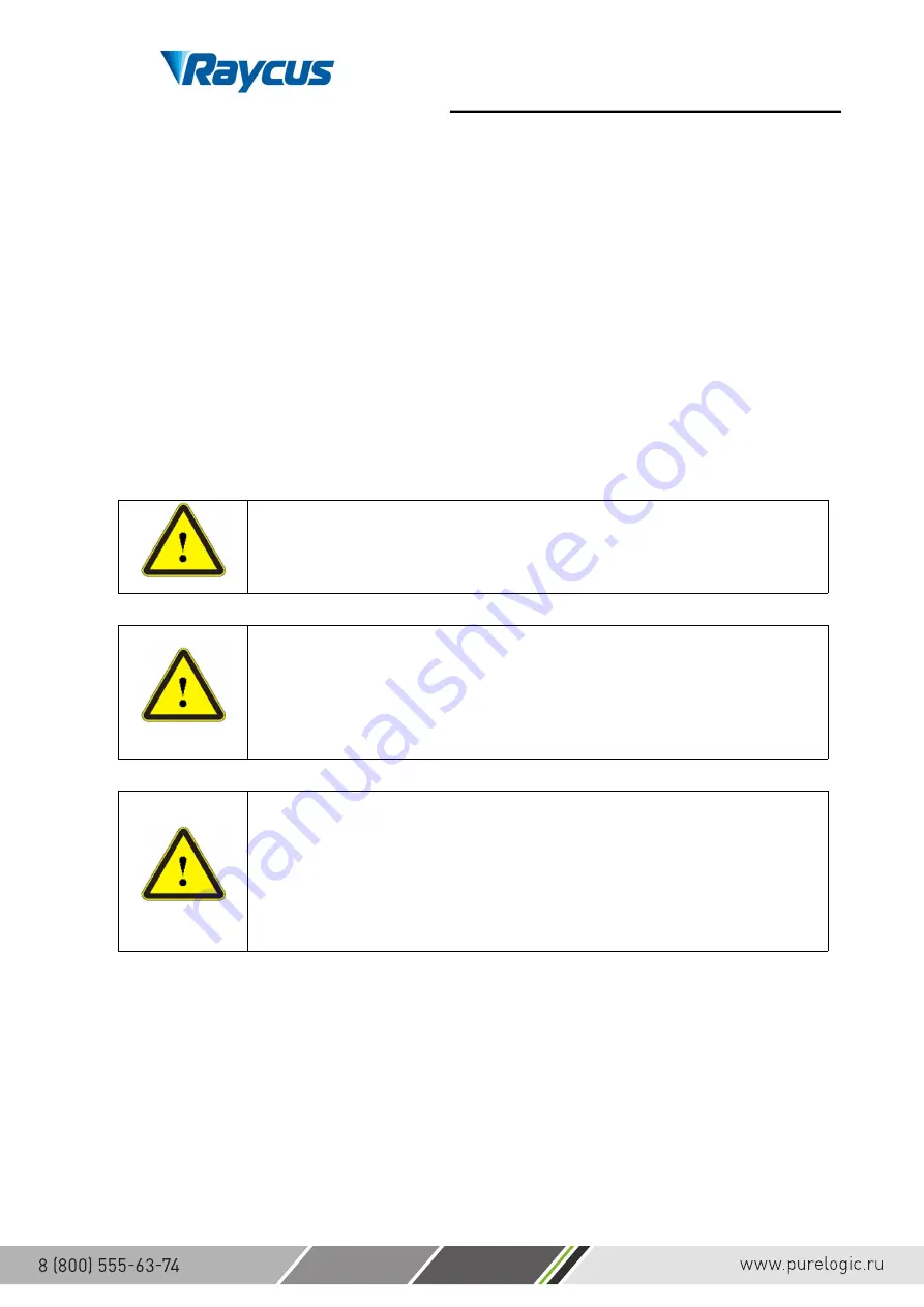 Raycus RFL-C1500 User Manual Download Page 18