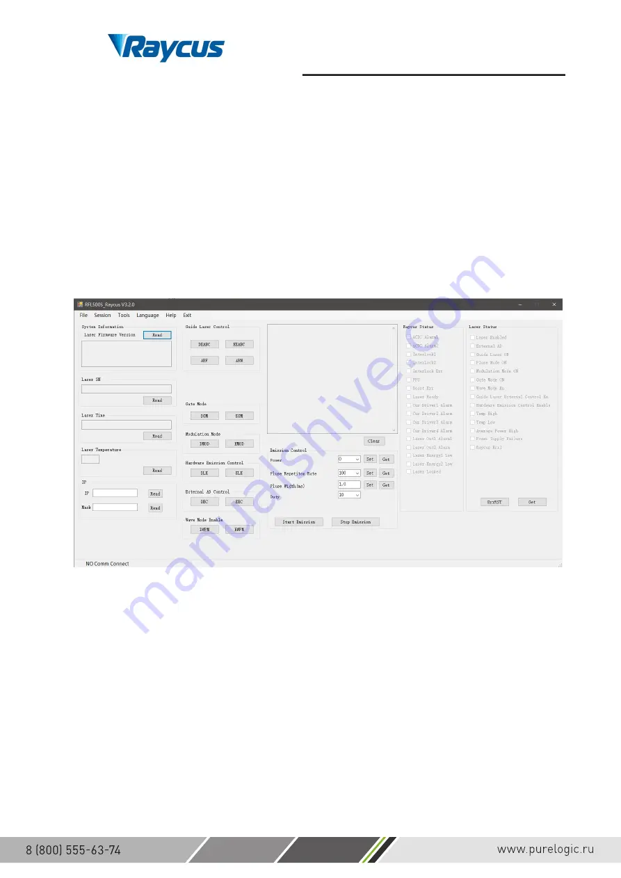 Raycus RFL-C1500 User Manual Download Page 37