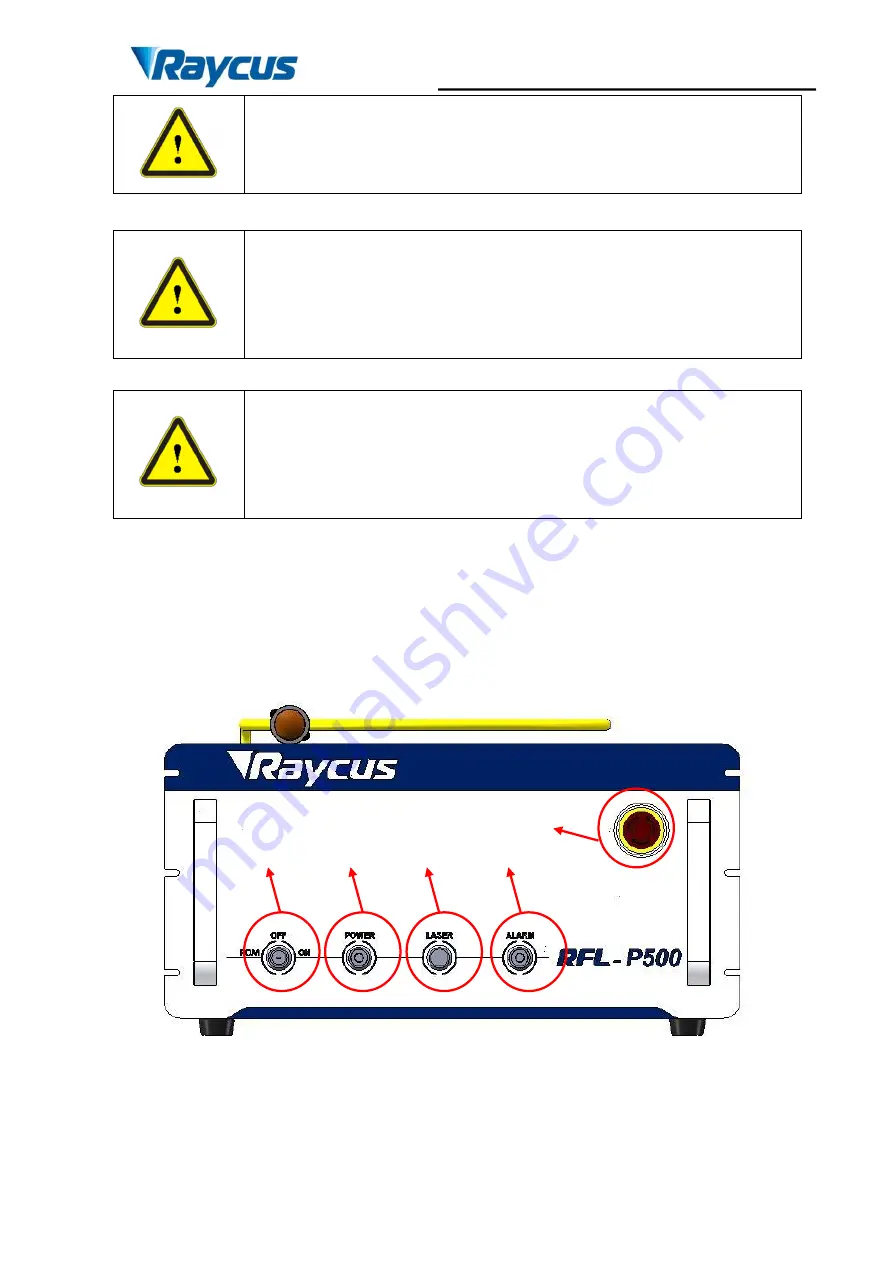 Raycus RFL-P500 User Manual Download Page 16