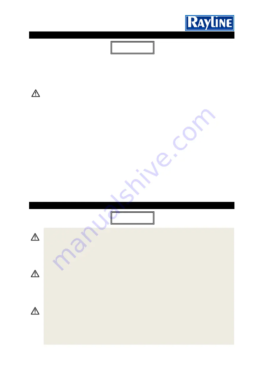 Rayline r802-1 Instruction Manual Download Page 2