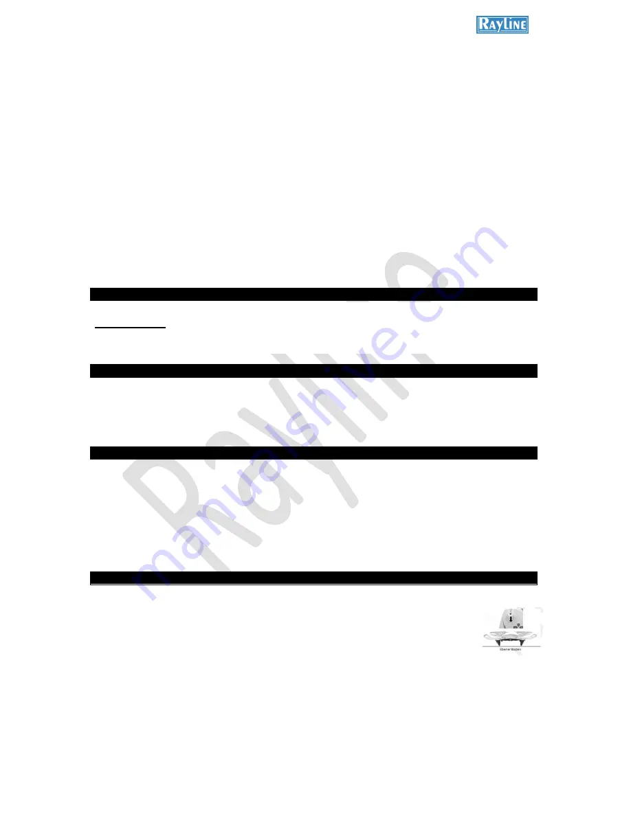 Rayline r806 Operating Instructions Manual Download Page 7