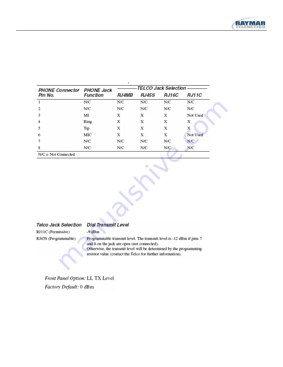 Raymar 326X V.32bis Series Скачать руководство пользователя страница 199