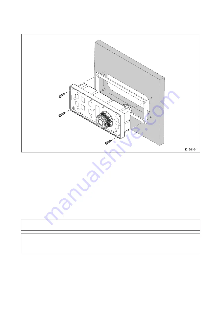 Raymarine RMK-10 Manual Download Page 25