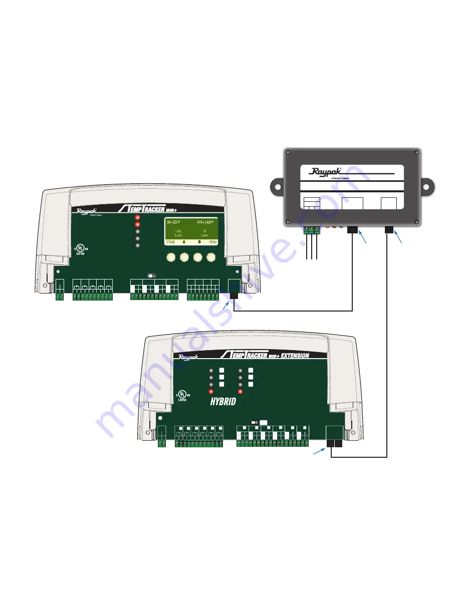 Raypak TempTracker mod+ Hybrid Installation And Operation Instructions Manual Download Page 17