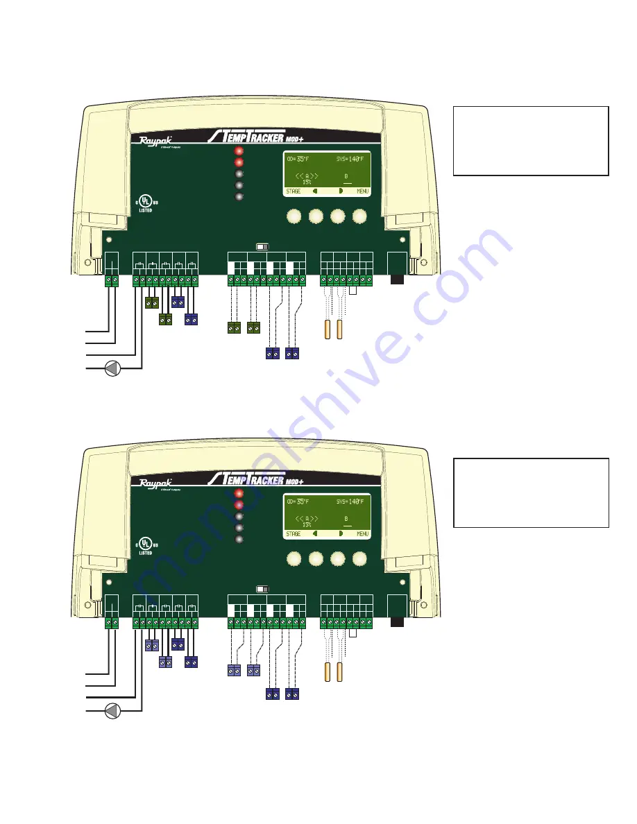 Raypak TempTracker mod+ Hybrid Installation And Operation Instructions Manual Download Page 51