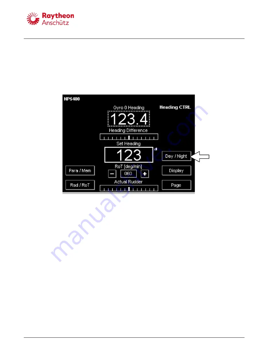 Raytheon Anschütz NautoPilot 5000 Series Operator'S Manual Download Page 71