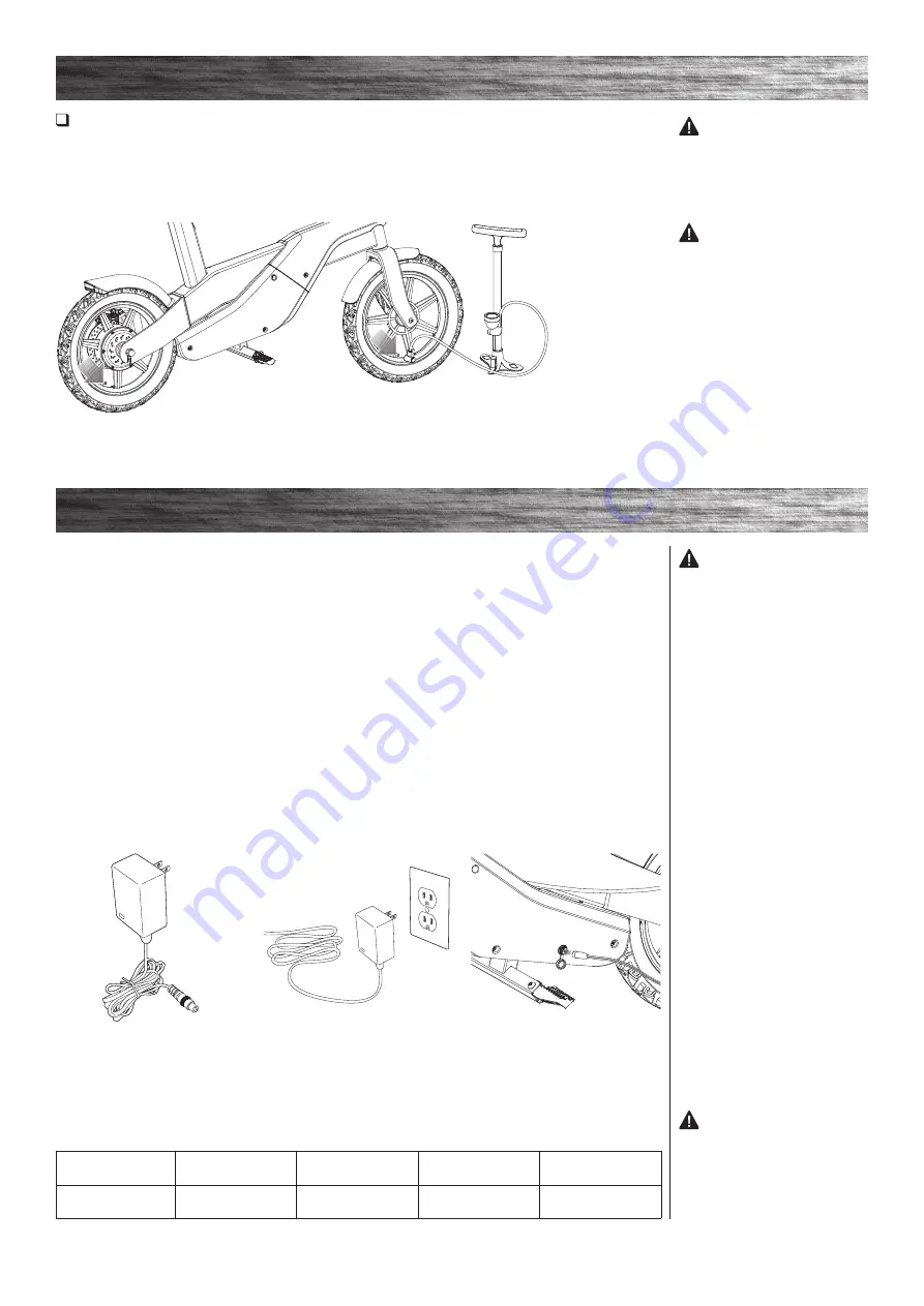 Razor vector Owner'S Manual Download Page 6