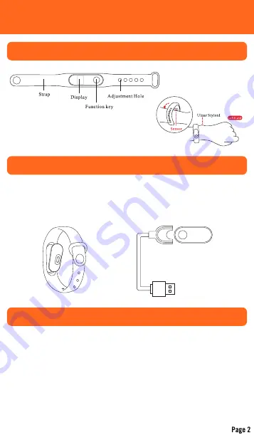 RBX Fitness Tracker Скачать руководство пользователя страница 2