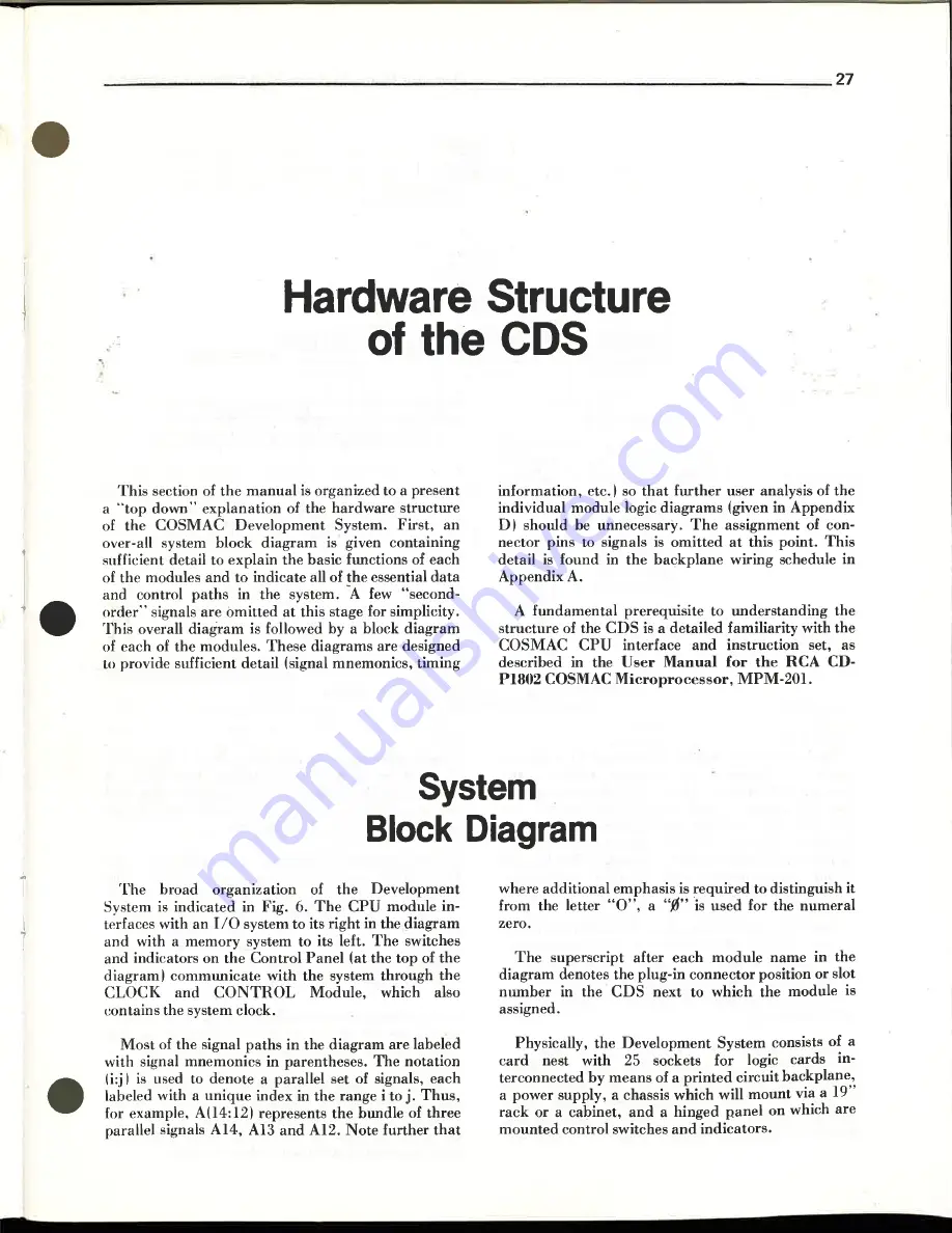 RCA 1800 Operator'S Manual Download Page 28