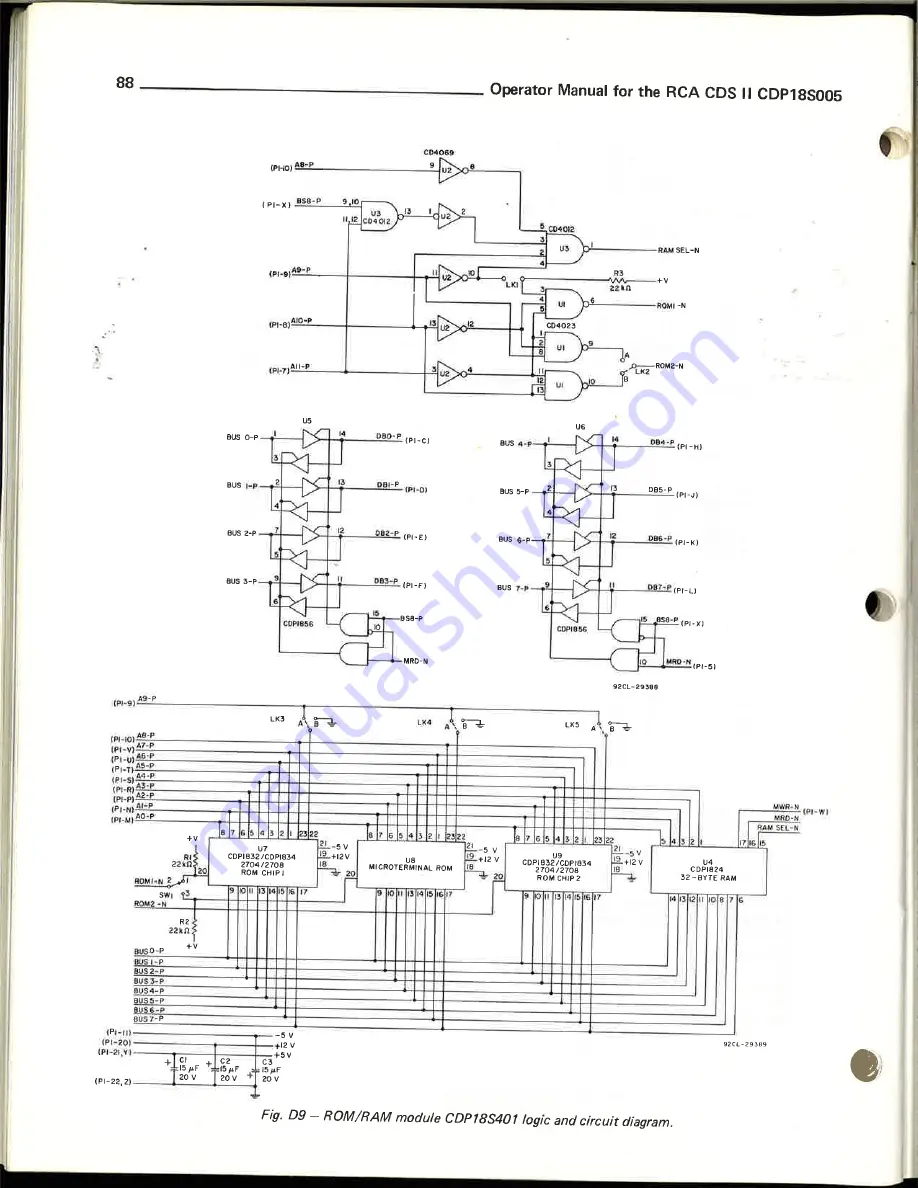 RCA 1800 Operator'S Manual Download Page 89