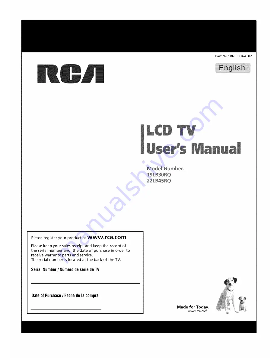 RCA 19LB30RQ User Manual Download Page 1