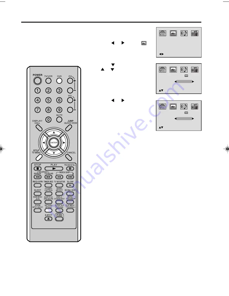 RCA 20F502TDV User Manual Download Page 58