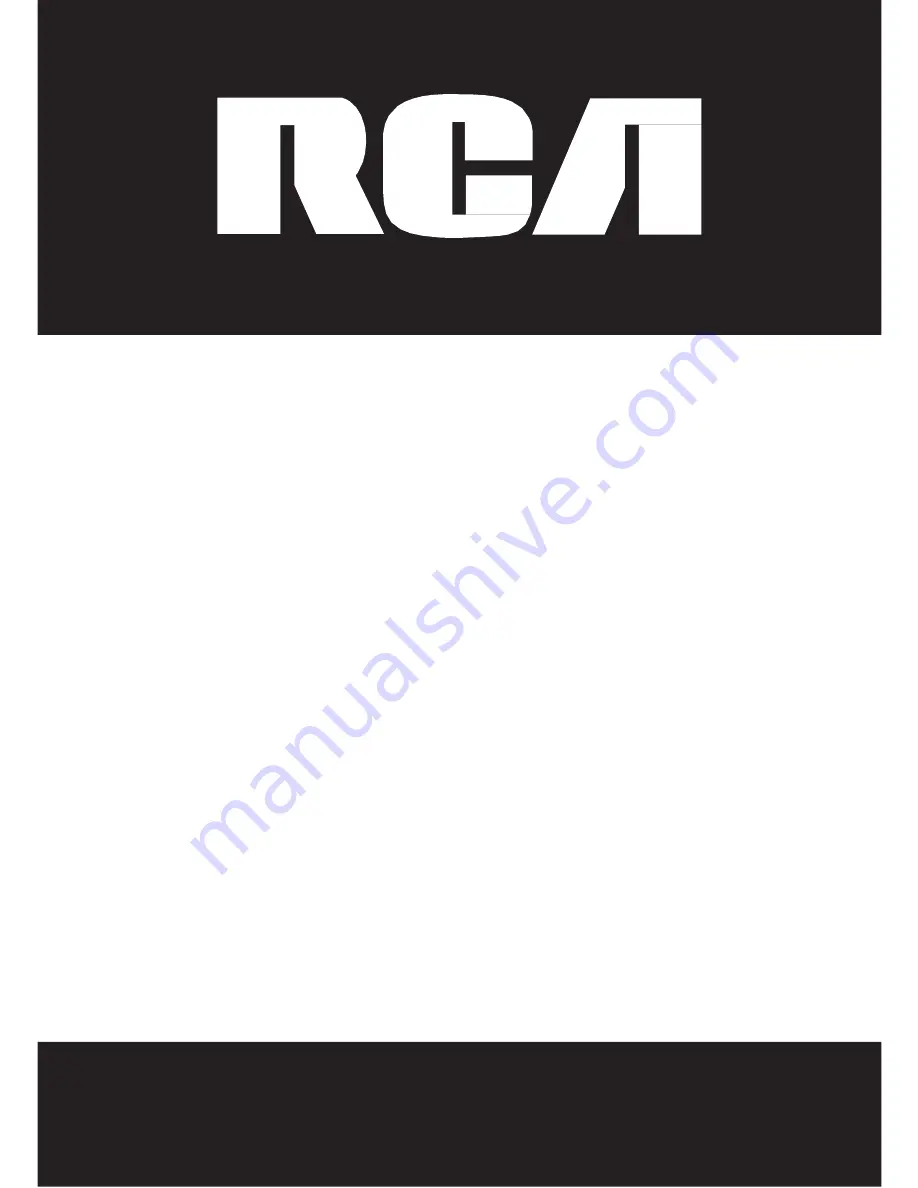 RCA 2101 User Manual Download Page 1