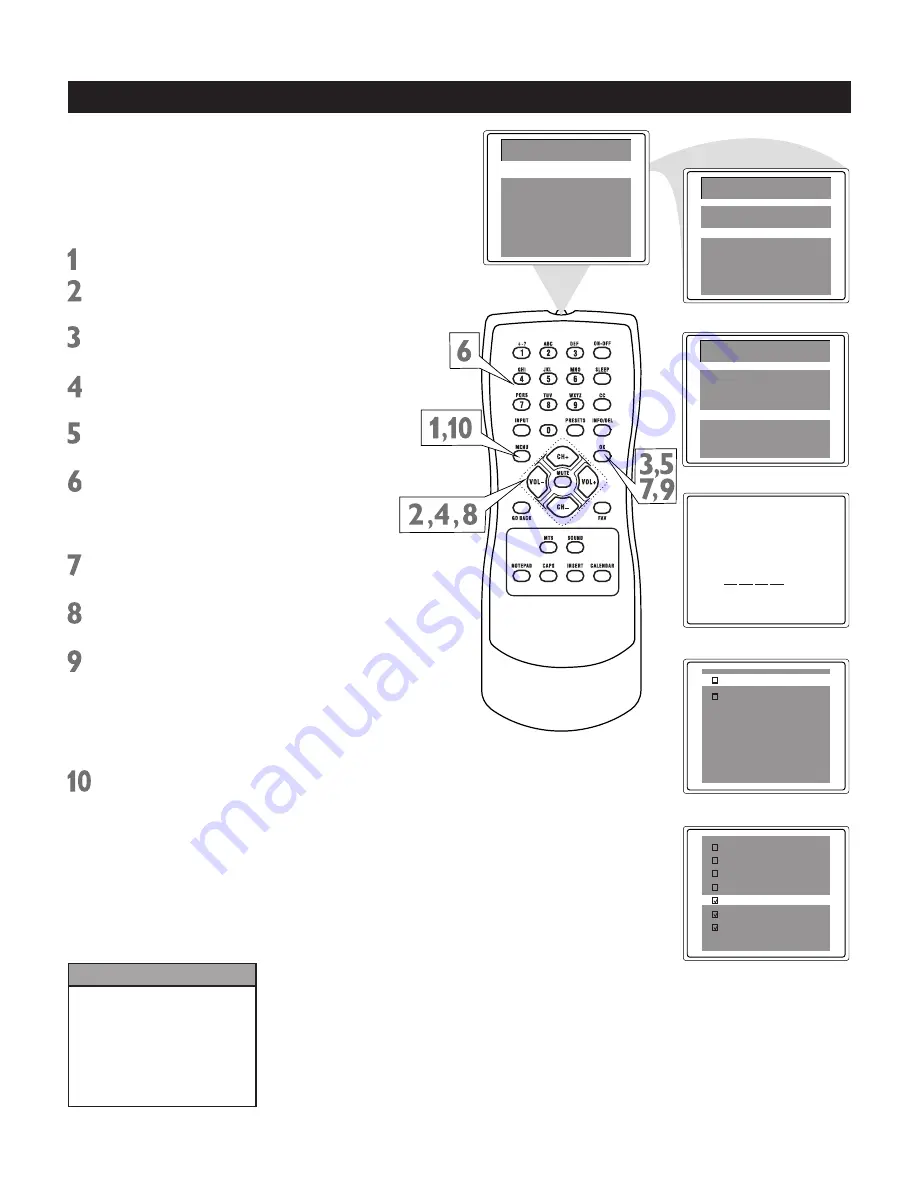 RCA 27F500T User Manual Download Page 26