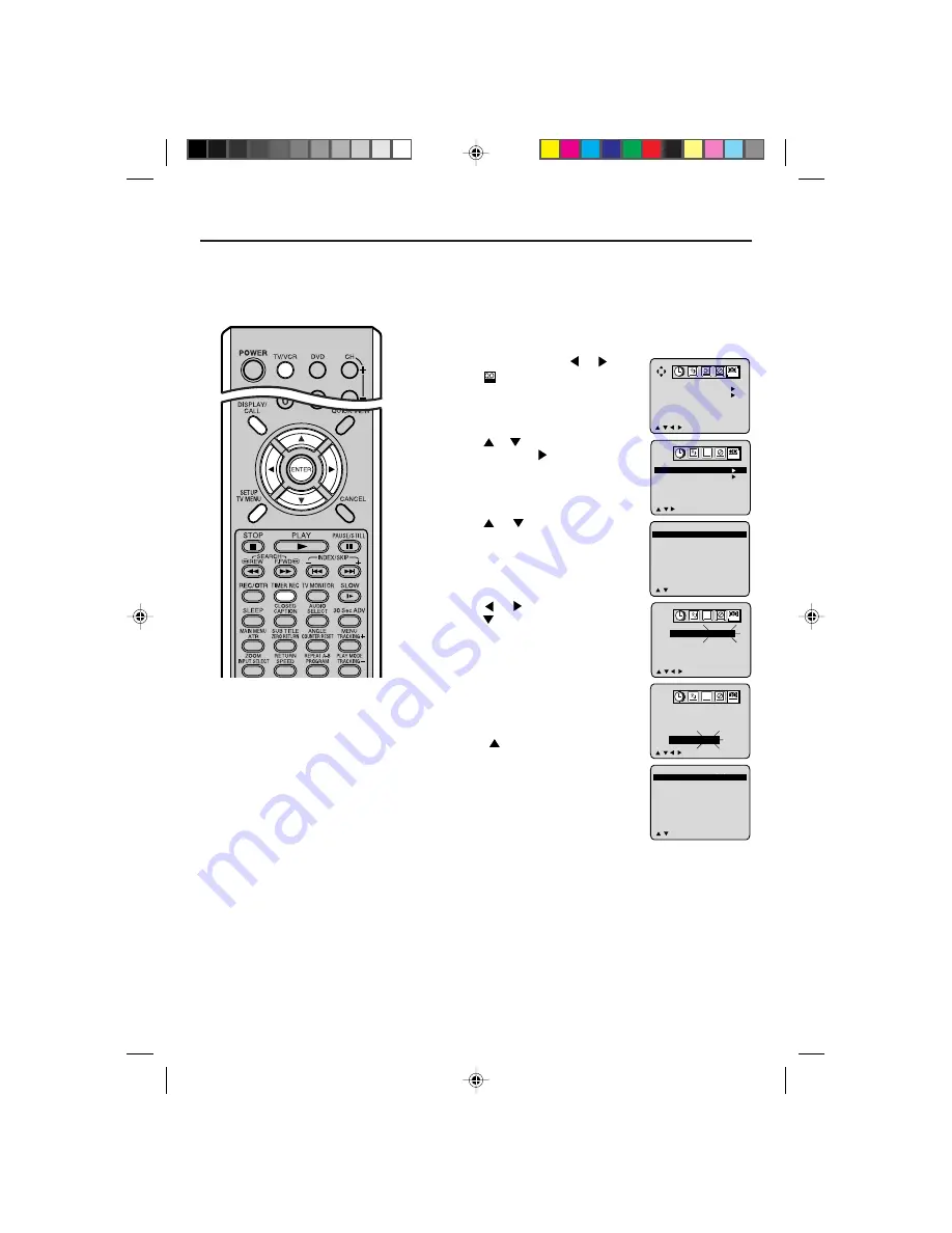 RCA 27F501TDV Скачать руководство пользователя страница 41