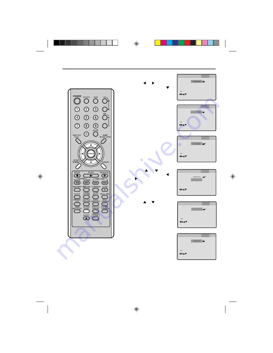 RCA 27F501TDV Скачать руководство пользователя страница 61