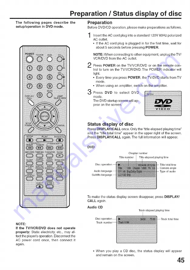 RCA 27F501TDVB User Manual Download Page 45