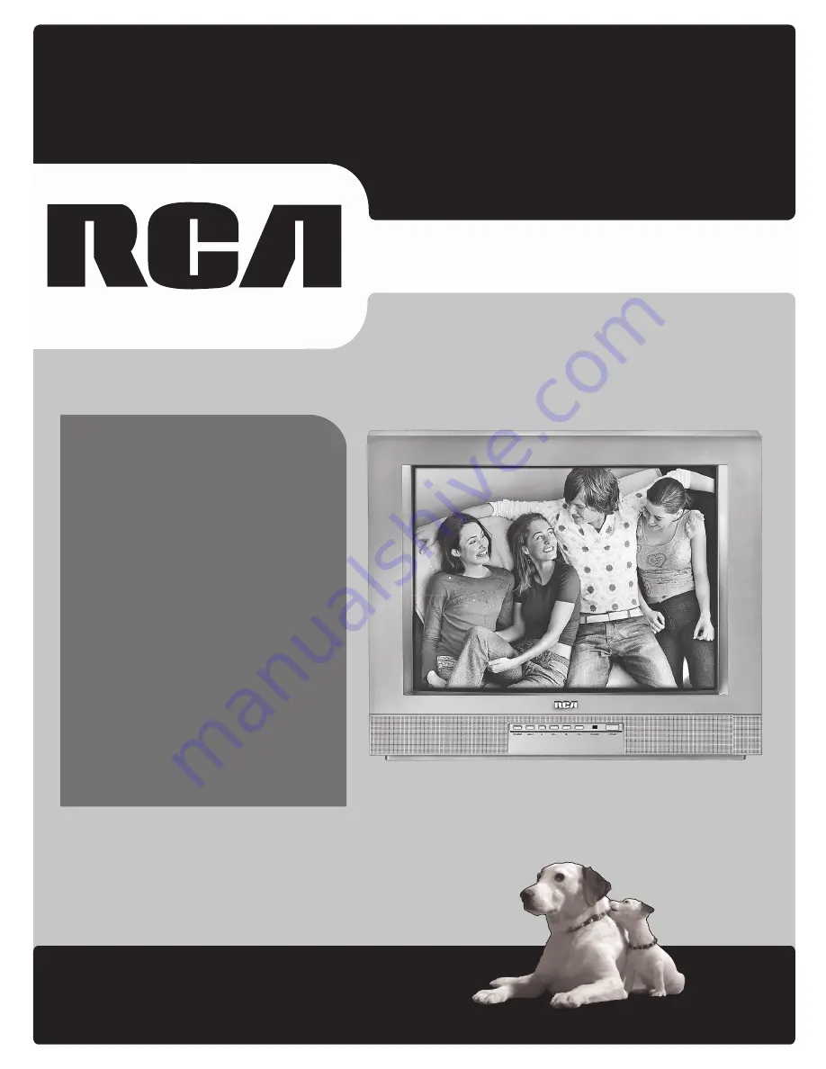 RCA 27V412T User Manual Download Page 1