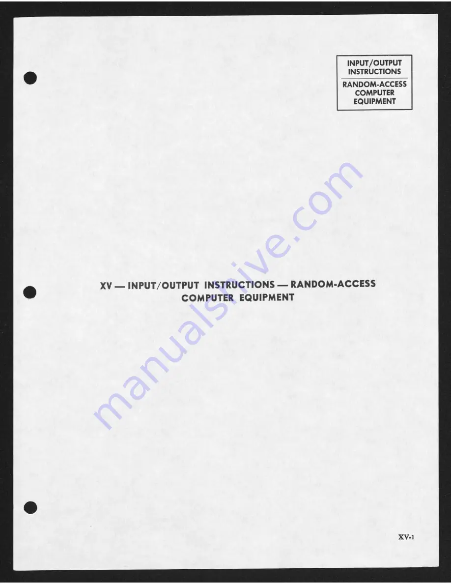 RCA 301 Programmer'S Reference Manual Download Page 181