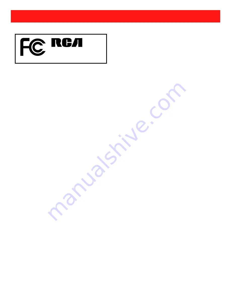 RCA 8 Apollo RCT6573W23 User Manual Download Page 2