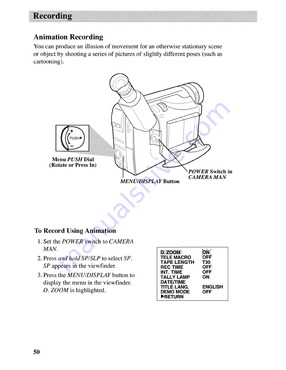 RCA Autoshot CC6163 User Manual Download Page 52