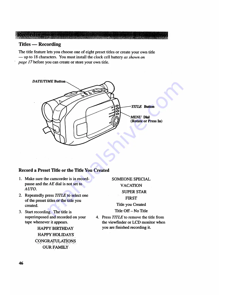 RCA CC6351 User Manual Download Page 48